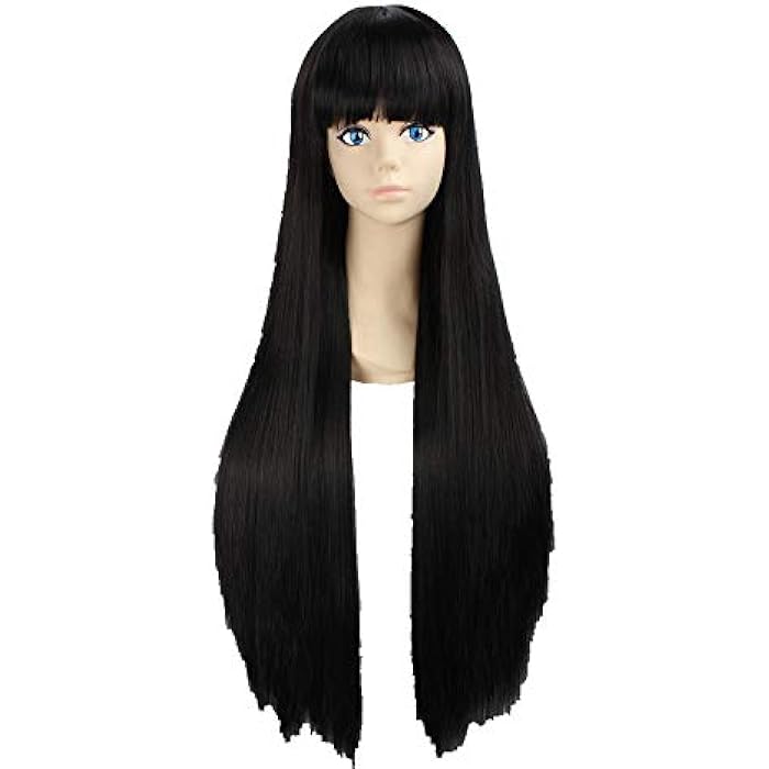 DILLARDS Long Black Fashion Wig For Women (B091Dcvgpx) - Image 4